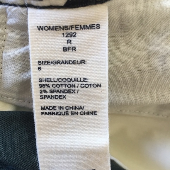 Woolrich Cotton Utility Pants Size 6 - Picture 7 of 8